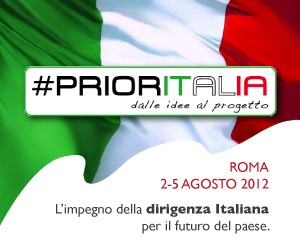 PRIORITALIA - le priorità per una complessa Italia politico-manageriale.