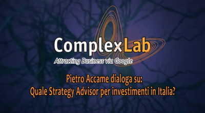 VIDEO - Investire in Italia conviene: intervista a Pietro Accame sul ruolo dello Strategy Advisor