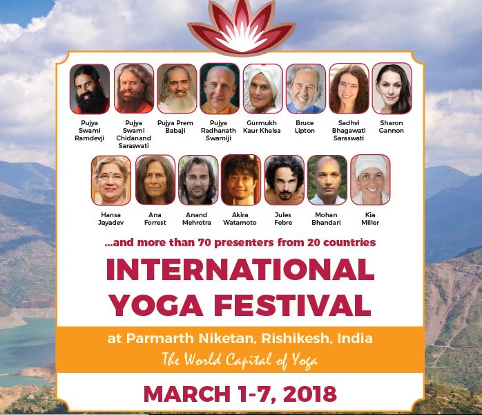 International Yoga Festival 2018 - speakers