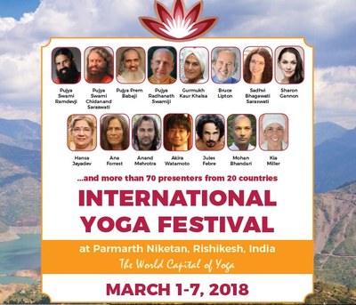 International Yoga Festival 2018 - speakers