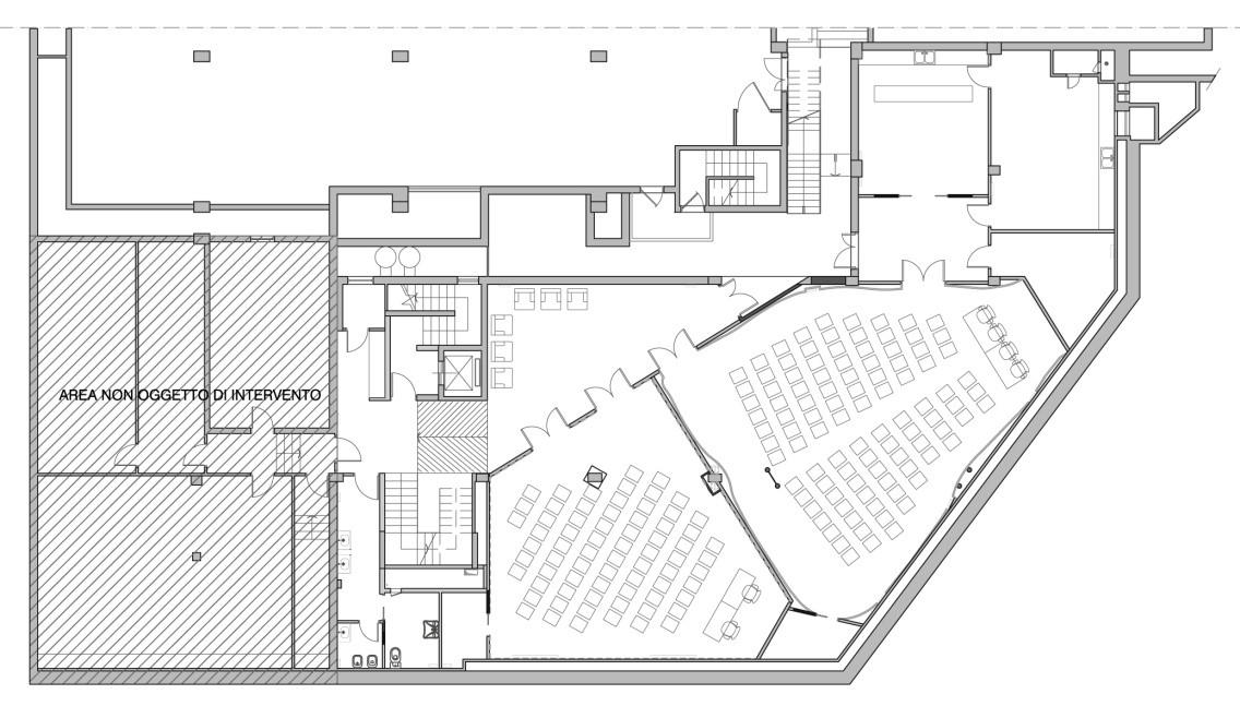 property management Figura 25 - Pianta piano interrato – Area conferenze..jpg