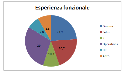 Temporary management esperienza funzionale